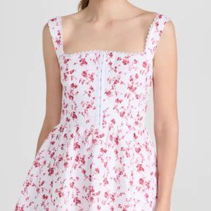 NWT Reformation Sheri Floral Linen Dress - Size 0